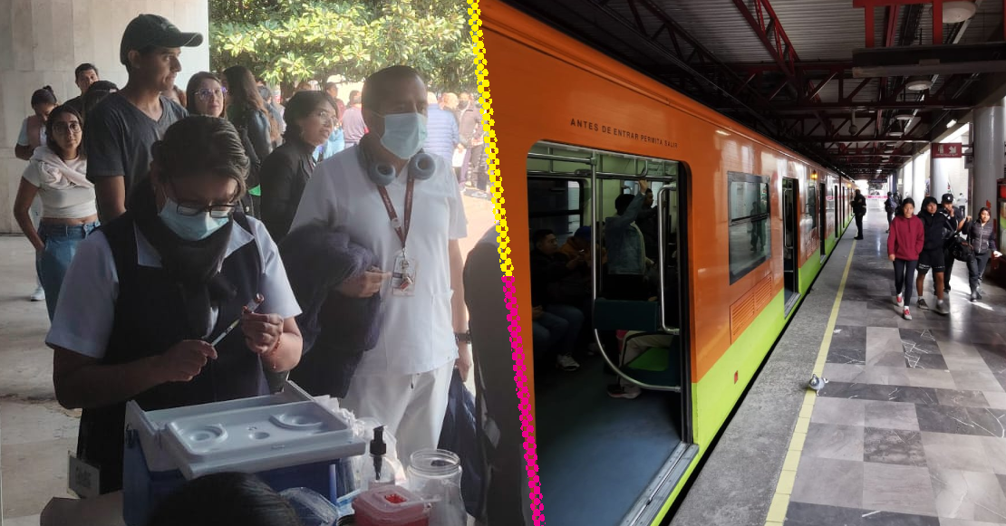 Habrá campaña de vacunación contra sarampión en Metro, Metrobús y Cablebús; checa las estaciones