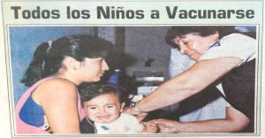 La epidemia de Sarampión de 1989