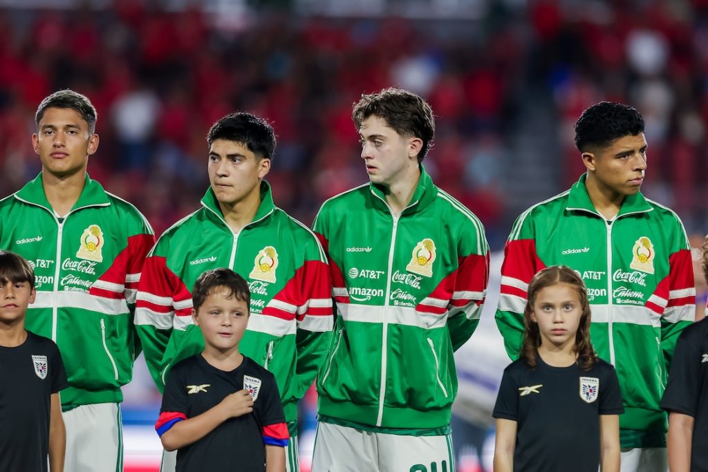 Jugadores de la Selección Mexicana