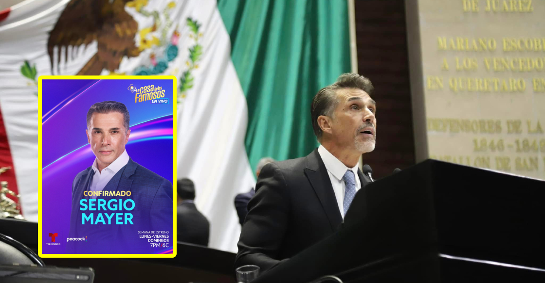 Sergio Mayer a la Casa de los Famosos