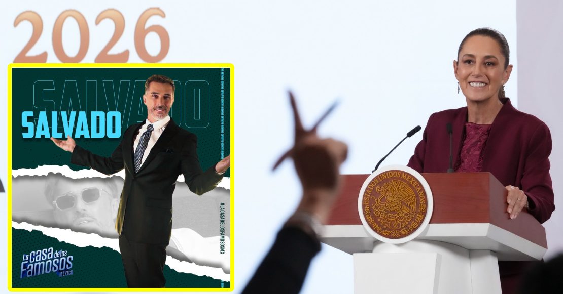 Y Sheinbaum minimiza que Sergio Mayer vaya a La Casa de los Famosos: “Hay suplentes, ¿no?”