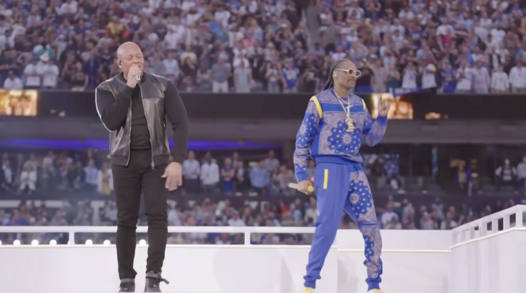 super bowl dr dre bad bunny