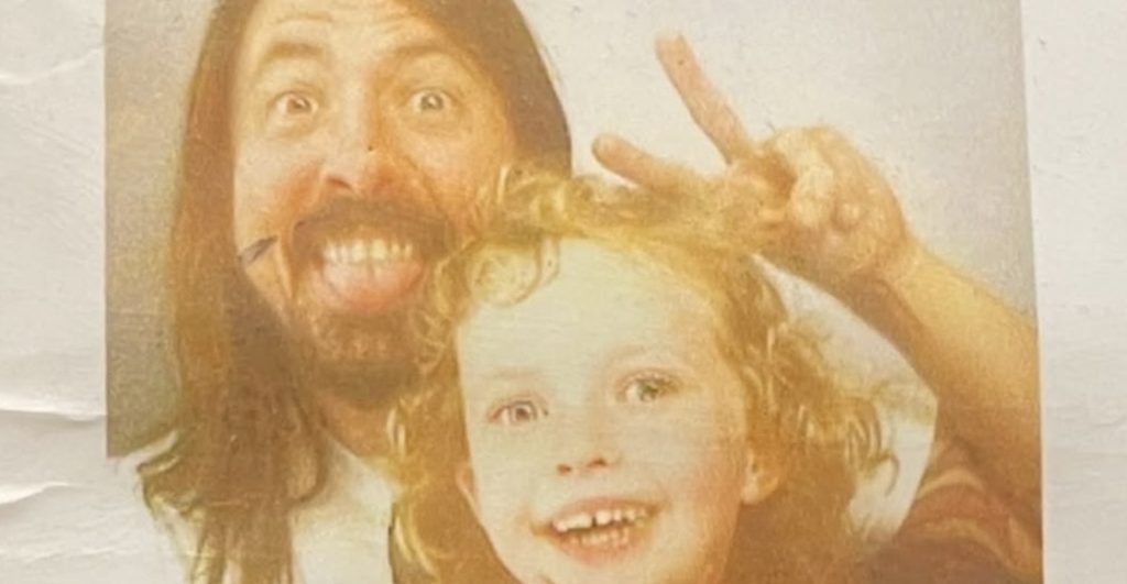 Dave y Violet Grohl 