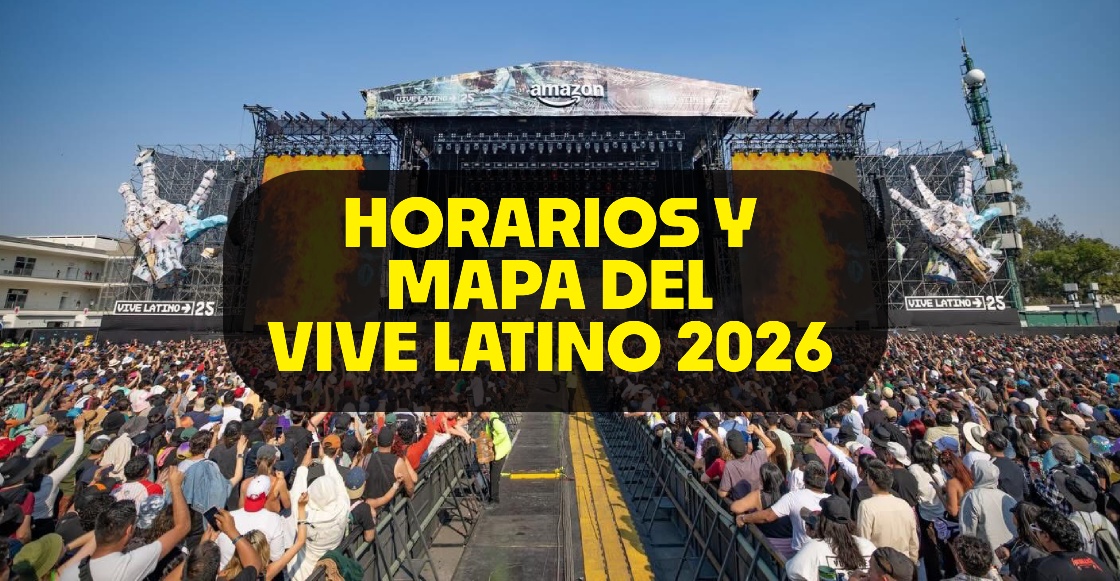 horarios vive latino 2026 mapa