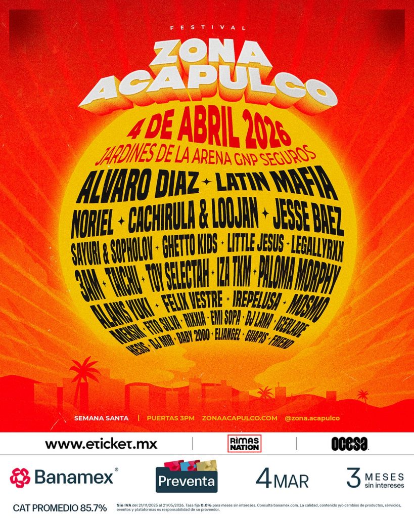 cartel festival zona acapulco