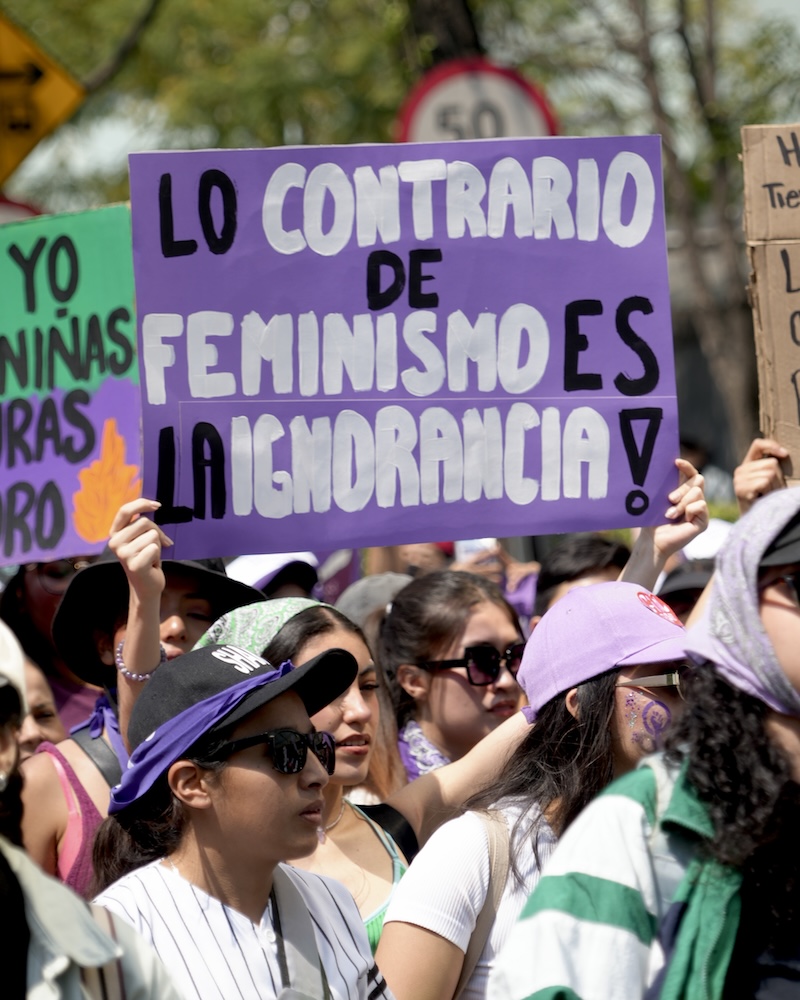 “Nos queremos vivas”: Así se vivió la marcha del 8M 2026 en CDMX