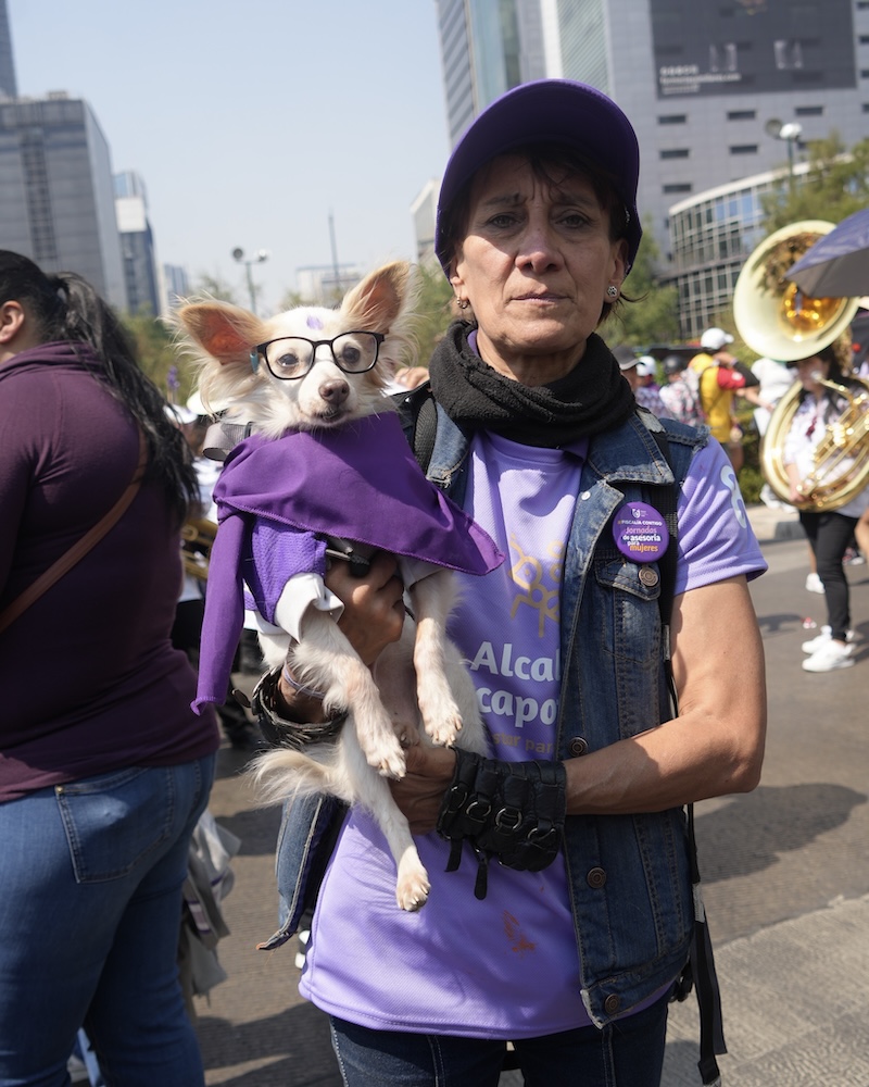 “Nos queremos vivas”: Así se vivió la marcha del 8M 2026 en CDMX —