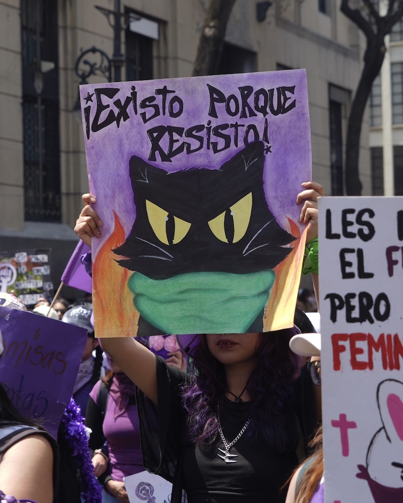 “Nos queremos vivas”: Así se vivió la marcha del 8M 2026 en CDMX