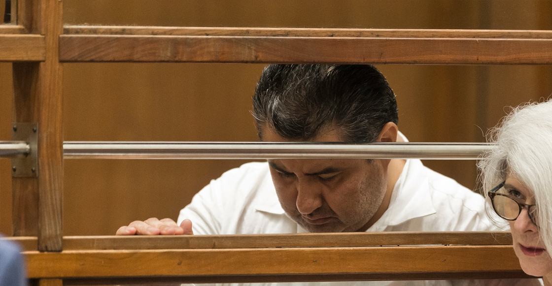 Naasón Joaquín García durante una comparecencia judicial en una corte federal de Manhattan