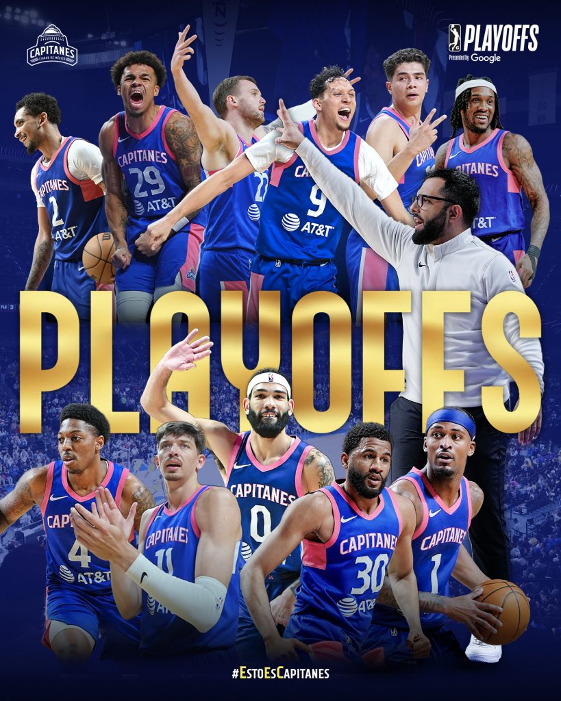 Capitanes jugará playoffs en la G-League
