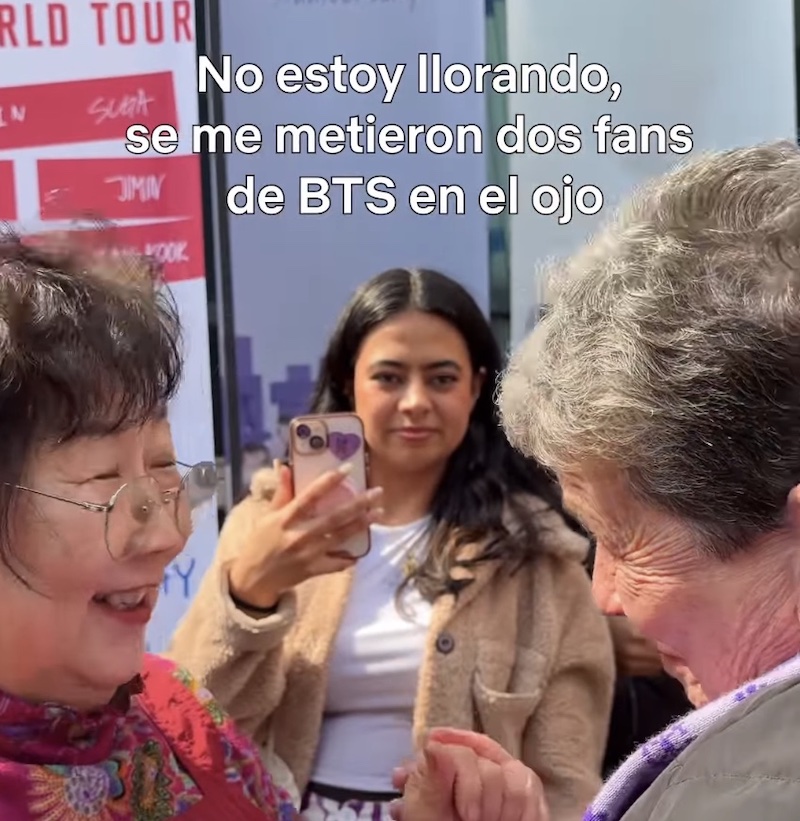 Abuela ARMY en Corea del Sur