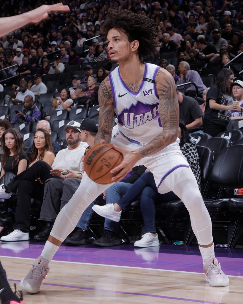 Andersson García con el Jazz de Utah