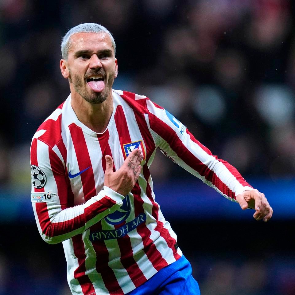 Antoine Griezmann con Atlético de Madrid