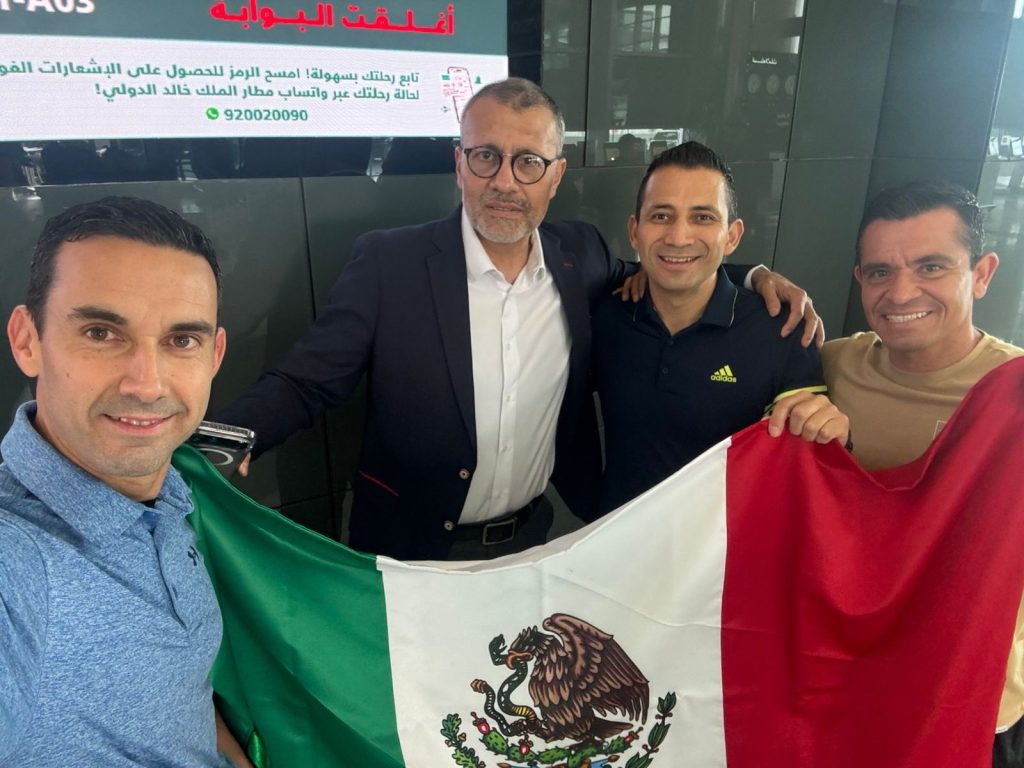 César Arturo Ramos, Marco Bisguerra y Alberto Morín