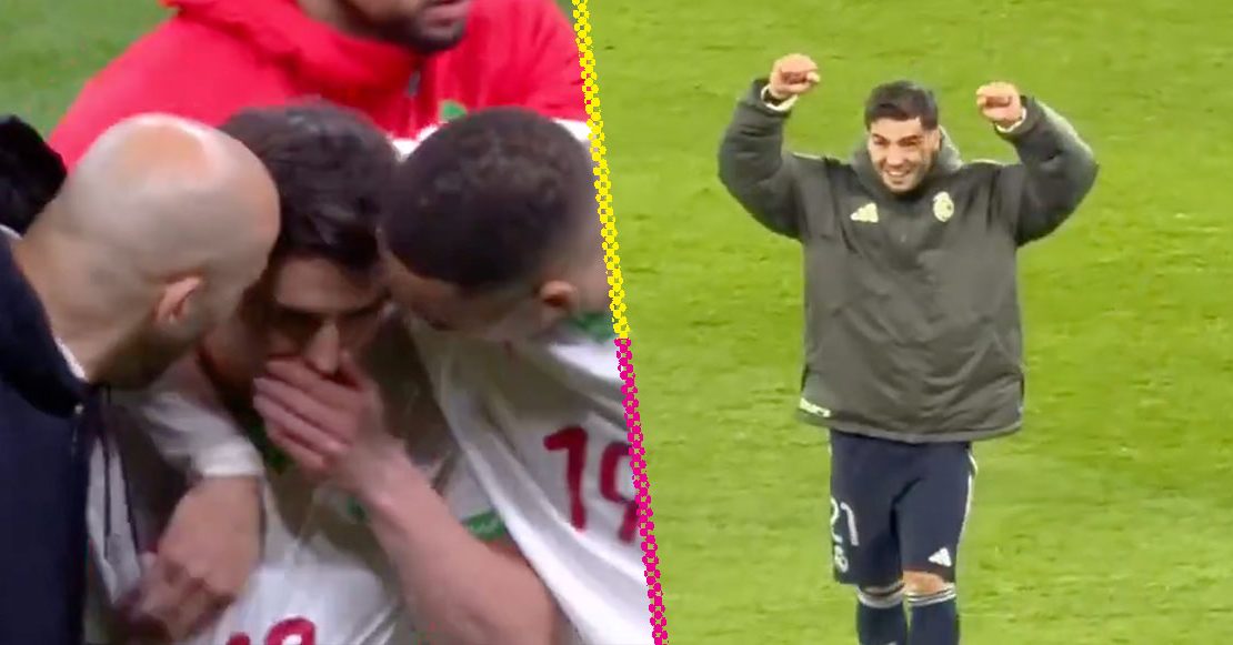 La reacción de Brahim tras enterarse que Marruecos era campeón de la Copa Africana