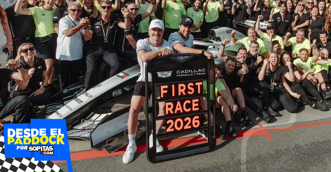 Checo Pérez tras la carrera en Australia