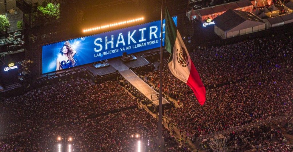 concierto gratuito de shakira en el zocalo cdmx