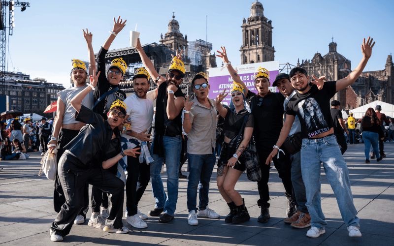 concierto gratuito de shakira en el zocalo