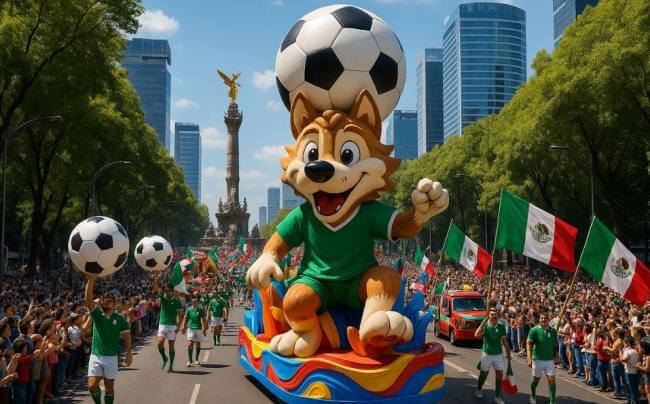 CDMX anuncia un masivo desfile mundialista para celebrar la ciudad y el fútbol