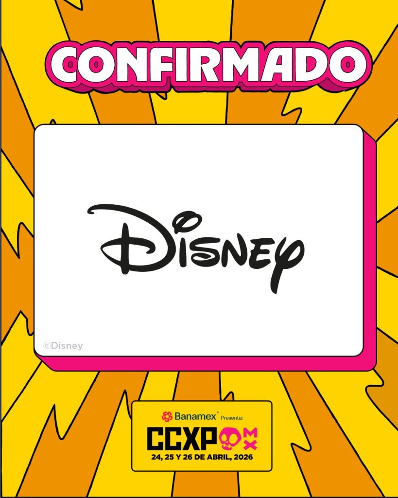 Disney estará presente en las actividades de la CCXP México 2026