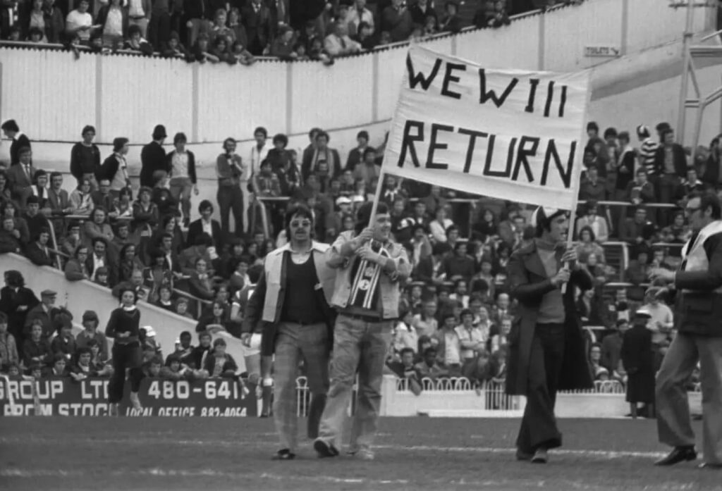 El descenso del Tottenham en 1977