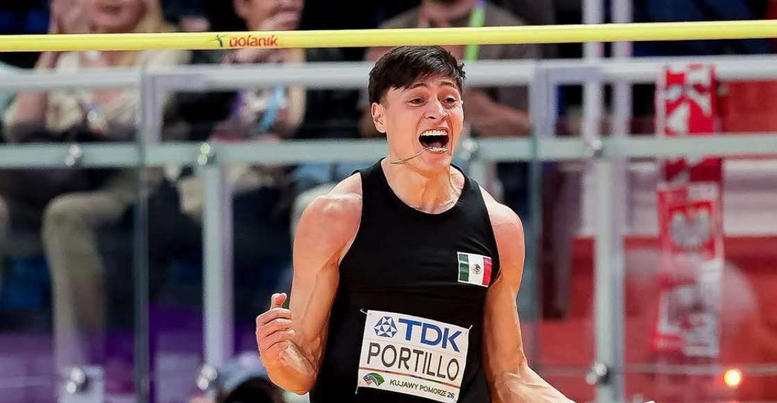 Erick Portillo gana histórica medalla de plata en el salto del altura