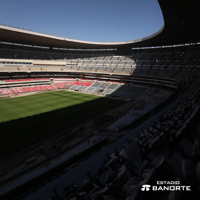 Estadio Azteca para el Mundial 2026