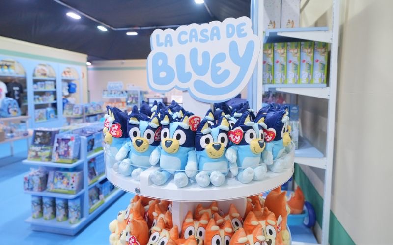 experiencia inmersiva de la casa de bluey