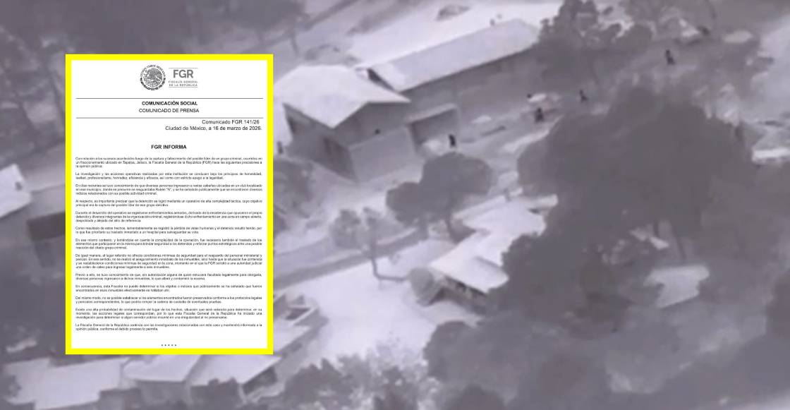 FGR admite contaminación de pruebas en cabañas tras operativo contra el Mencho