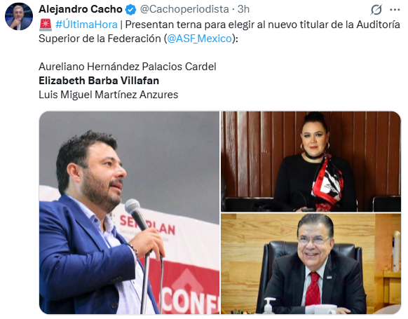 ¿Quién es quién? Ya hay finalistas para nuevo titular de la Auditoría Superior de la Federación