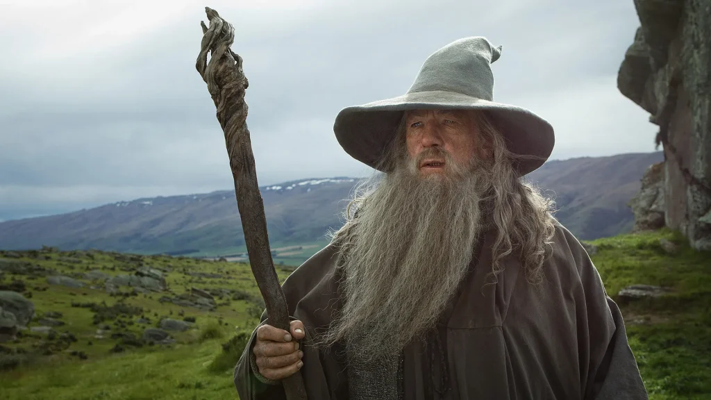 Ian McKellen como Gandalf