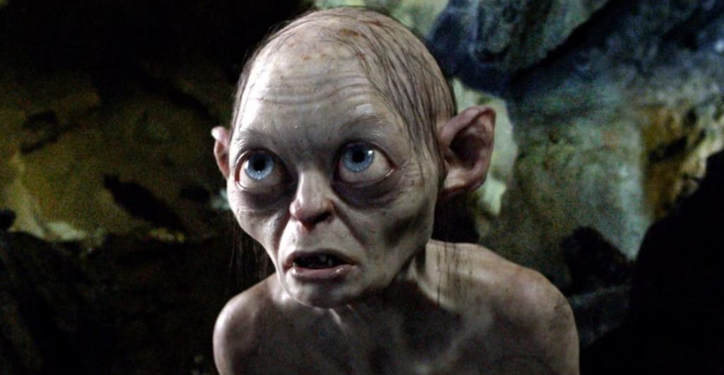 El personaje de Gollum por Andy Serkis