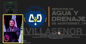 Reportan que hacker filtró datos de usuarios de Agua y Drenaje de Monterrey y amenaza al gobierno