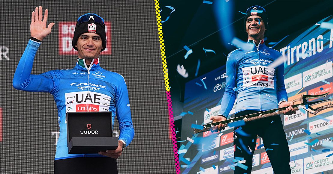 Isac del Toro se corona en la Tirreno Adriático pese a sufrir una caída en la séptima etapa