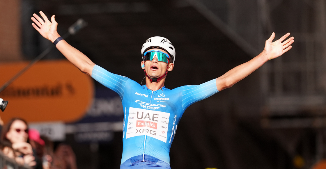 Isaac del Toro gana la sexta etapa y se mantienen líder de la Tirreno-Adriático