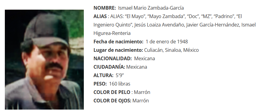 Por qué no detuvieron a la hija del Mayo Zambada