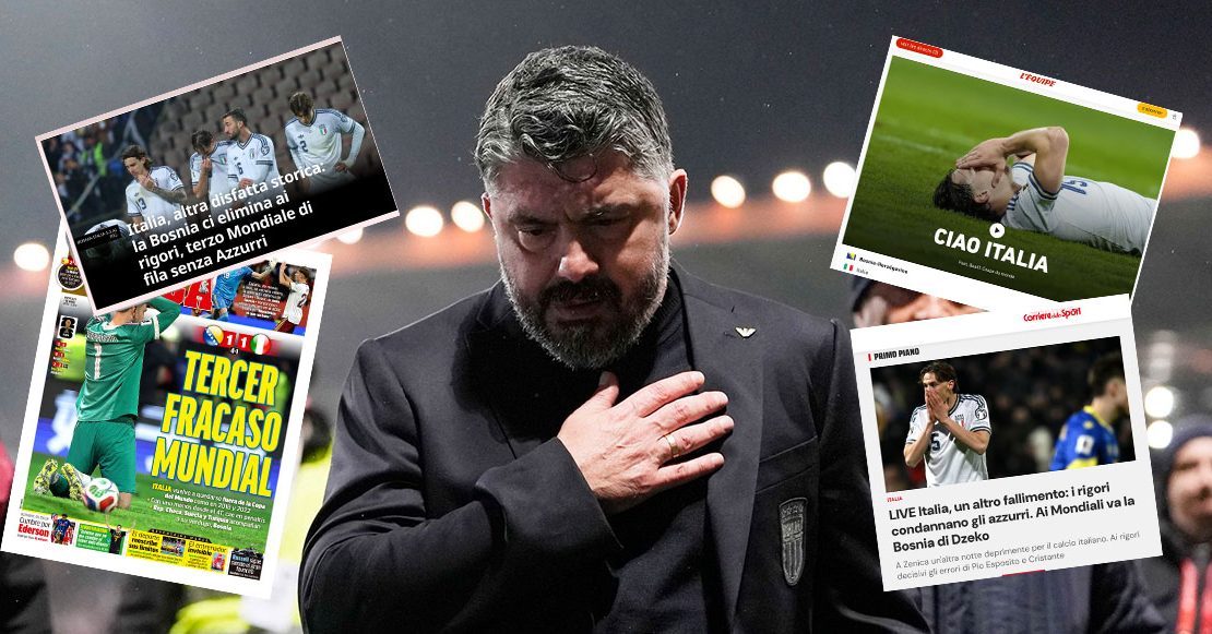 Gattuso: “Ofrezco disculpas porque no pude llevar a Italia al Mundial”