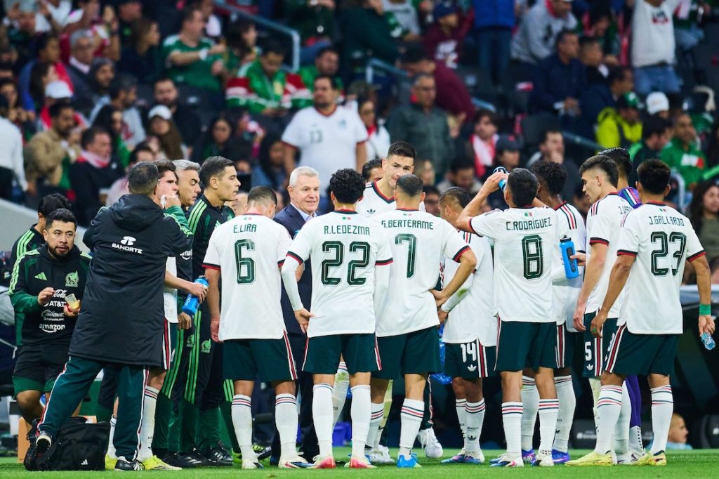 Javier Aguirre con la Selección Mexicana