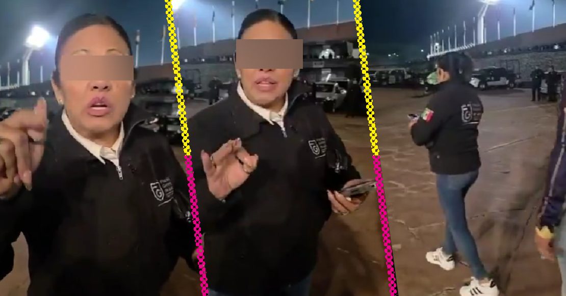 Suspenden a funcionaria apodada ‘Lady Pepitas’ por insultar a policía en CU