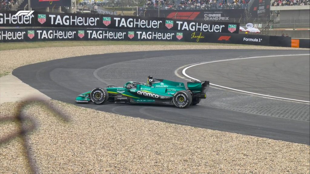 Lance Stroll abandonó en China