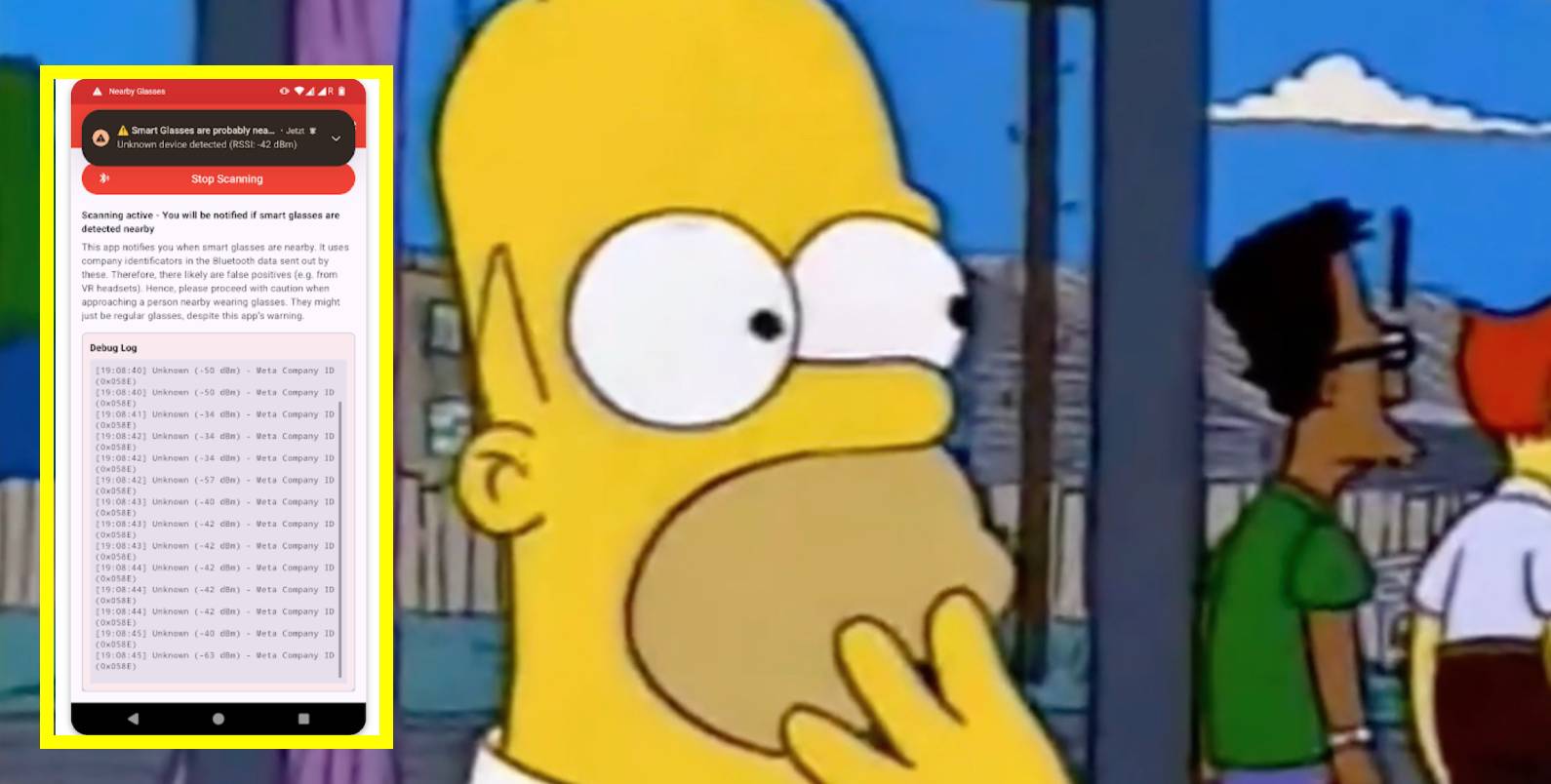 Esta app te dice si te están grabando, ¿con lentes inteligentes?