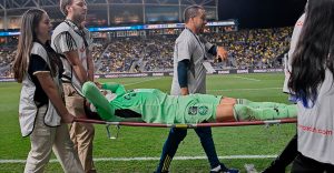 Luis Ángel Malagón lesionado