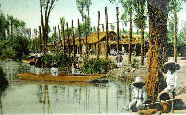 Los antiguos manantiales de Xochimilco
