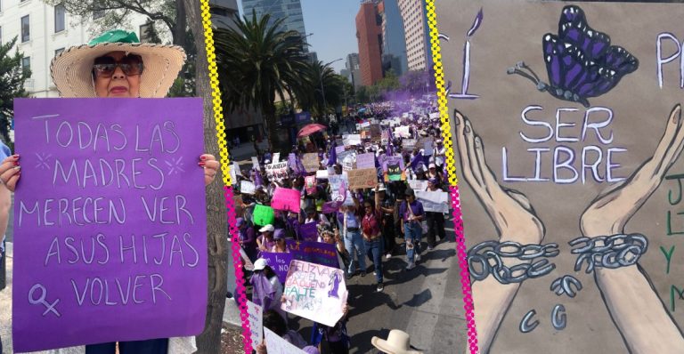 "Nos queremos vivas": Así se vivió la marcha del 8M 2026 en CDMX