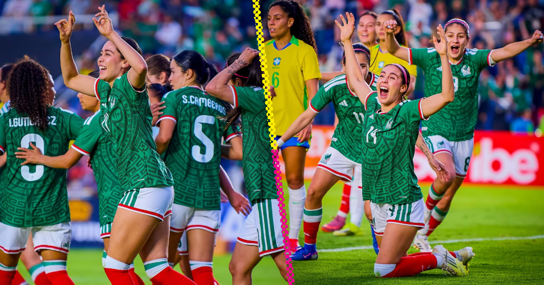 México derrota a Brasil Femenil con gol de Greta Espinoza