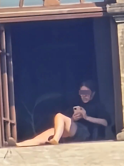 Video de mujer ‘tomando el sol’ en Palacio Nacional no es IA