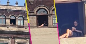 Video de mujer ‘tomando el sol’ en Palacio Nacional no es IA