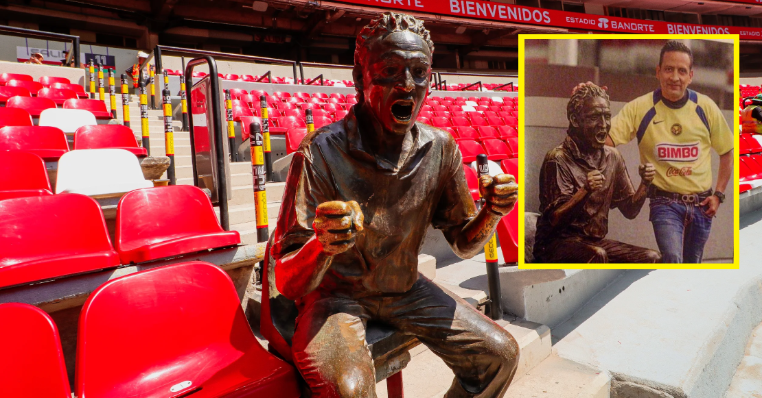 ¿Quién es ‘Nachito’ el aficionado con una estatua en el Estadio Banorte?