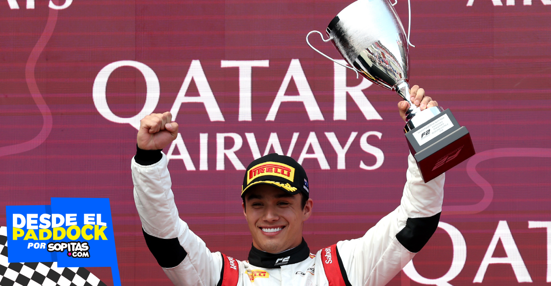 Noel Léon consigue su primer podio en Fórmula 2