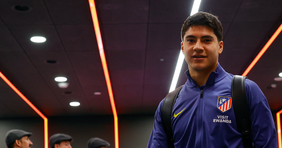 Obed Vargas fue titular en la victoria del Atlético de Madrid sobre el Getafe